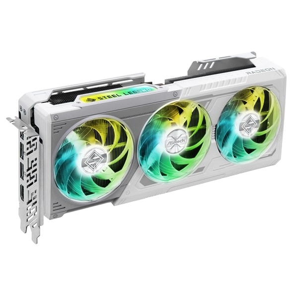 ASRock Radeon RX 9070 XT Steel Legend 16GB Graphics Card (RX9070XT